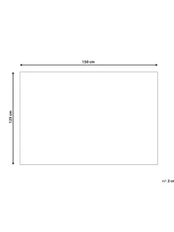 Kuscheldecke MIRGE in Beige - (W) 125 x (H) 0.7 x (L) 150 cm