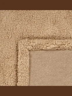 Kuscheldecke MIRGE in Beige - (W) 125 x (H) 0.7 x (L) 150 cm