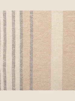 Kuscheldecke YARSELI in Beige/Weiß/Schwarz - (W) 130 x (H) 1 x (L) 170 cm