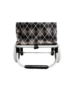 40L Einkaufstrolley aus Alu in Braun