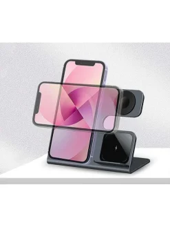 Ladestation in Schwarz