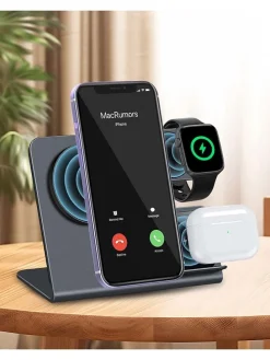 Ladestation in Schwarz