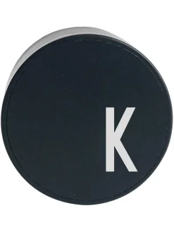 Ladestecker "My Charger - K" in Schwarz - Ø 4,5 cm