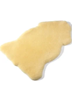Lammfell in Natur - (L)90-100 cm