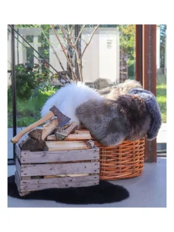 Lammfell Lipo Braun 50 x 85 cm