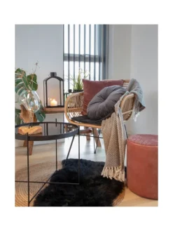 Lammfell Lipo Schwarz 50 x 85 cm