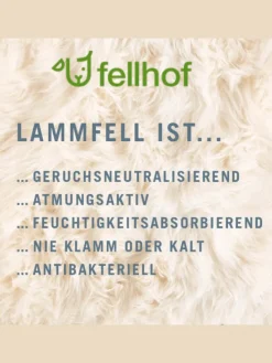 Lammfellbürste mit Reinigungskamm TOP