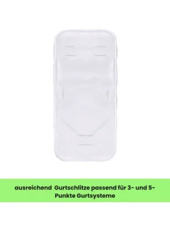 Lammfelleinlage 73x33 Exklusiv in Weiß