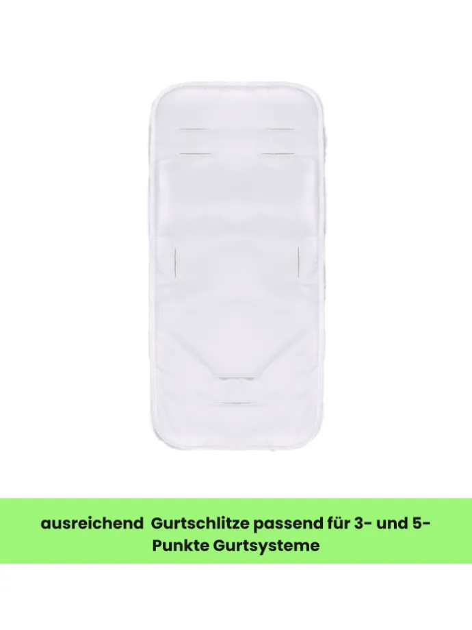 Lammfelleinlage 73x33 Exklusiv in Weiß