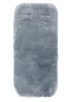 Lammfelleinlage 73x33 Exklusiv in Grau