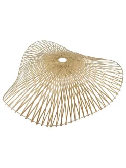 Lampenschirm ''Laia'' in Hellbraun - Ø 80 cm