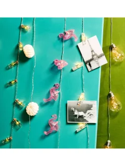 Lampions-Lichterkette HANAMI LED 6er-Set in Weiß