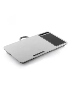 Laptop-Tisch in Grau - (B)57,5 x (H)5,8 x (T)30,5 cm