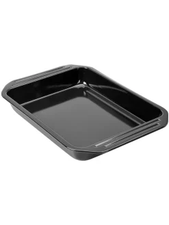 Lasagneform "Inspiration" in Anthrazit - (L)39,5 x (B)28 cm