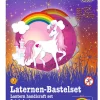Laternen-Bastelset "Easy Line - Einhorn" in Bunt