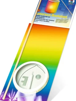 Laternen-Bastelset "Regenbogen" in Bunt