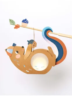 Laternen-Bastelset "Squirrel" in Orange - ab 5 Jahren