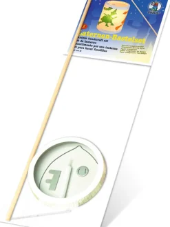 Laternen-Bastelset, weiß in Bunt/ Weiß