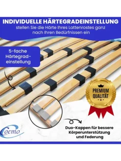 Lattenrost BASIC starr - nicht verstellbar in Natur