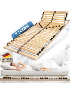 Lattenrost ERGO K 70x200 verstellbar in Natur