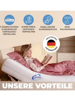 Lattenrost ERGO K 70x200 verstellbar in Natur