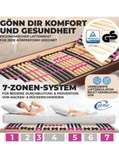 Lattenrost PINK DREAM in Natur