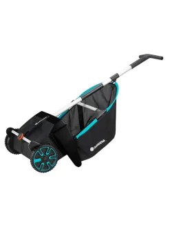 Laubsammler in Schwarz