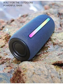 Lautsprecher in Blau