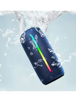 Lautsprecher in Blau