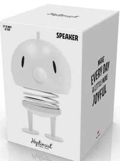 Lautsprecher "L Soft" in Weiß - (B)15 x (H)23 x (T)15 cm