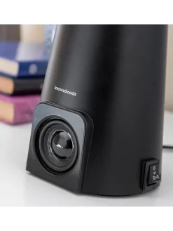 Lavalampe mit Lautsprecher in Schwarz - (H)42 x Ø 10,7 cm