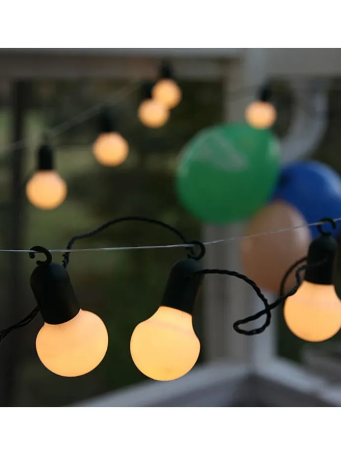 LED Deko-Lichterkette Hooky warmweiß