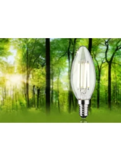 LED Eco-Line Kerze E14 840lm 4W 4000K klar 230V A