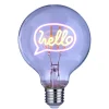 LED Glühlampe BRIGHT LIGHT Hello in Pink