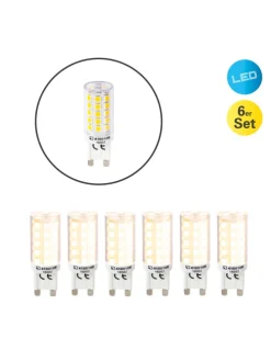 LED Leuchtmittel "DENNY" in klar/transparent - EEK F