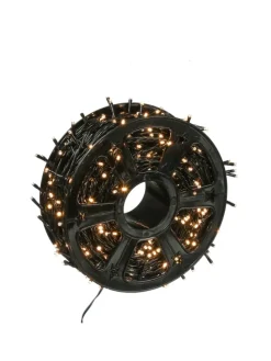 LED Lichterkette auf Kunststoffrad 500LED 8Modi L: 50m Außen