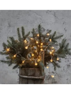 LED Lichterkette BERRY 50 LED Kugeln L: 5m in transparent