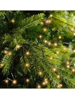 LED Lichterkette Weihnachtslichterkette für Bäume bis 4,5m L: 34m