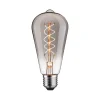 LED Rustic Shine ST64 E27 170lm 4,2W 1800K S 3-step-dim smoke 230V