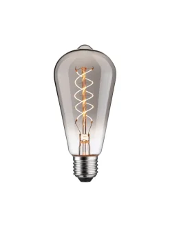 LED Rustic Shine ST64 E27 170lm 4,2W 1800K S 3-step-dim smoke 230V