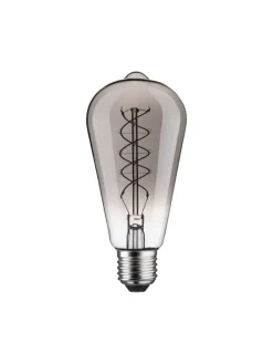 LED Rustic Shine ST64 E27 170lm 4,2W 1800K S 3-step-dim smoke 230V