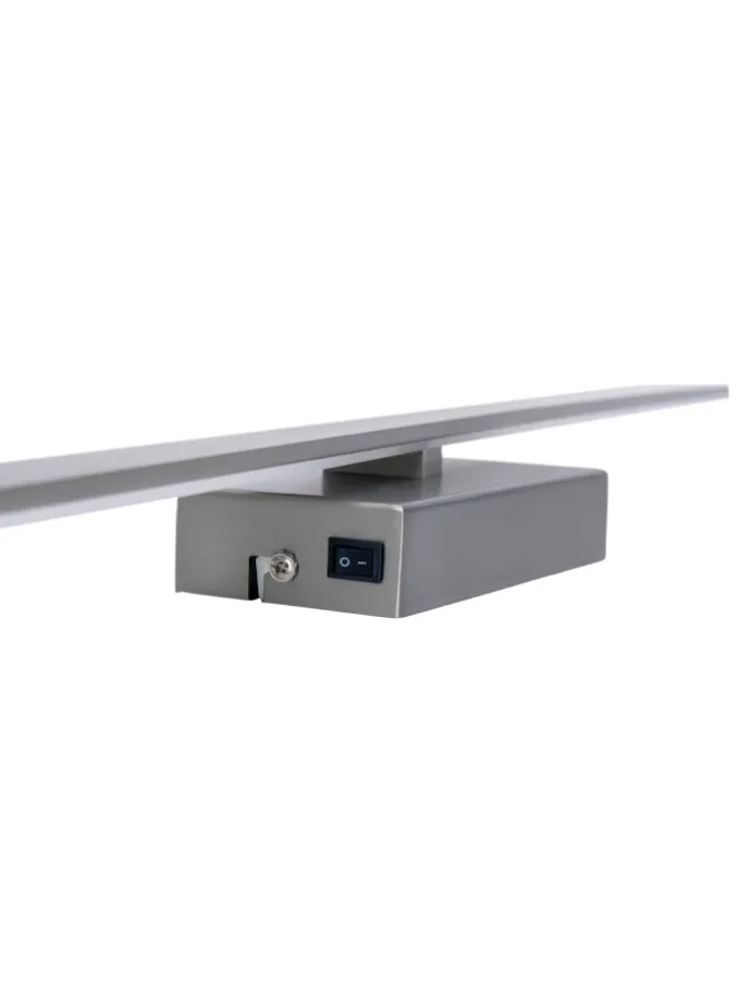 LED Wandleuchte "TREVOR" in nickelmatt - EEK D