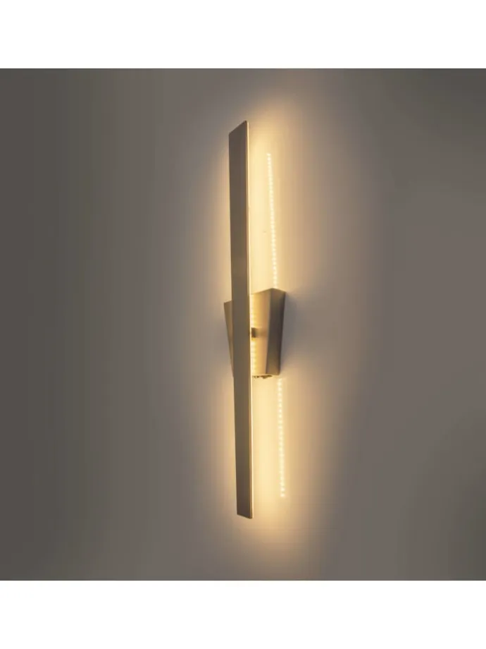 LED Wandleuchte "TREVOR" in nickelmatt - EEK D