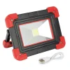 LED-Arbeitsleuchte in Rot/ Schwarz - (B)18,5 x (H)14,2 x (T)5,5 cm