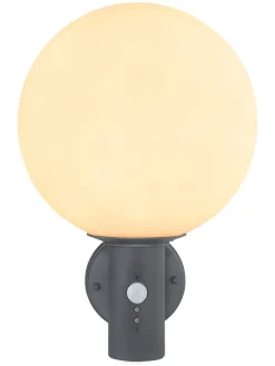 LED-Außenleuchte in Anthrazit - (H)37 x Ø 25 cm