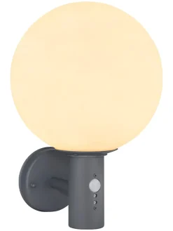 LED-Außenleuchte in Anthrazit - (H)37 x Ø 25 cm