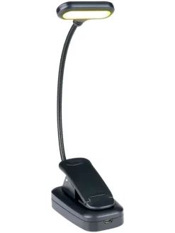 LED-Buchleuchte in Schwarz - (H)53 cm