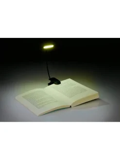 LED-Buchleuchte in Schwarz - (H)53 cm