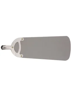 LED-Deckenventilator in Braun/ Grau - (B)76 x (H)28cm