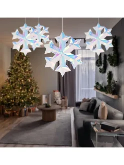 LED-Dekoanhänger in Bunt - Ø 27 cm